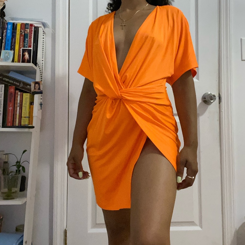 Slit dress